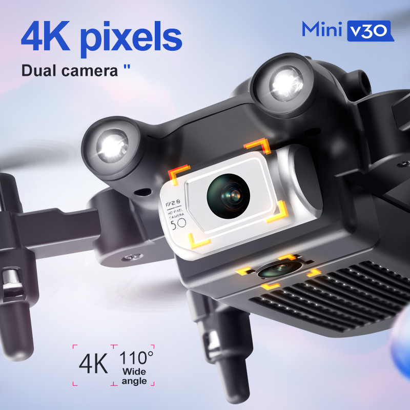 Mini V30 WiFi FPV Drone With 4 - đánh giá và giá Drone Camera 4K