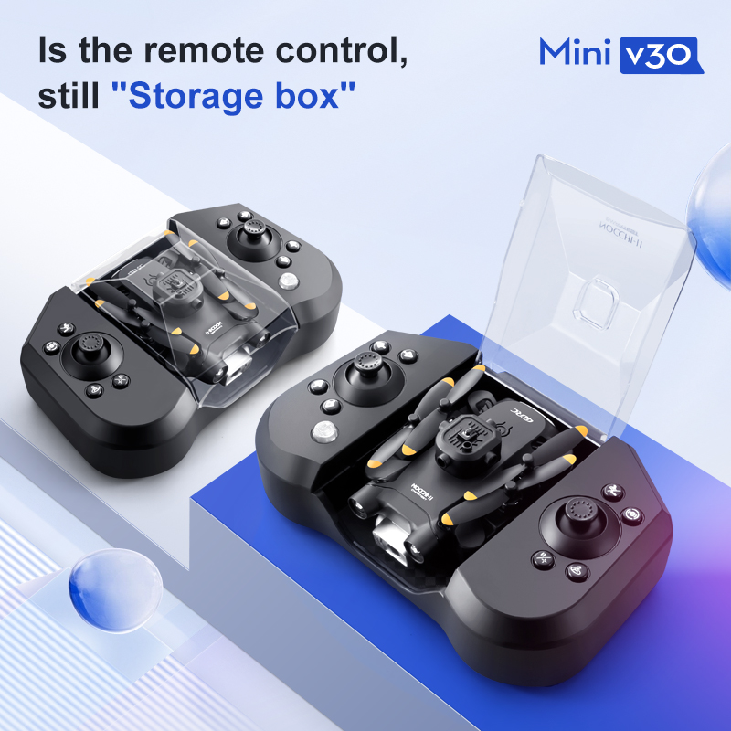 Mini V30 WiFi FPV Drone With 4 - đánh giá và giá Drone Camera 4K