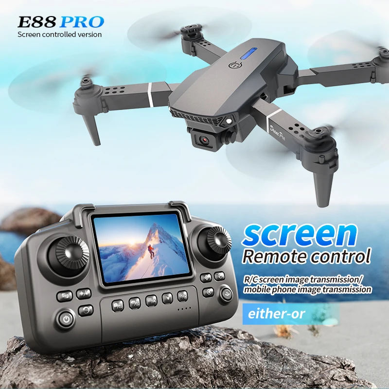 Professional E88 PRO Drone wit - đánh giá và giá Drone Camera 4K