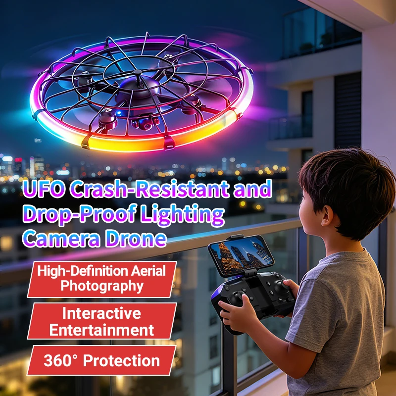 JJRC H145 UFO RC Drone with Du - đánh giá và giá Drone Camera Hd