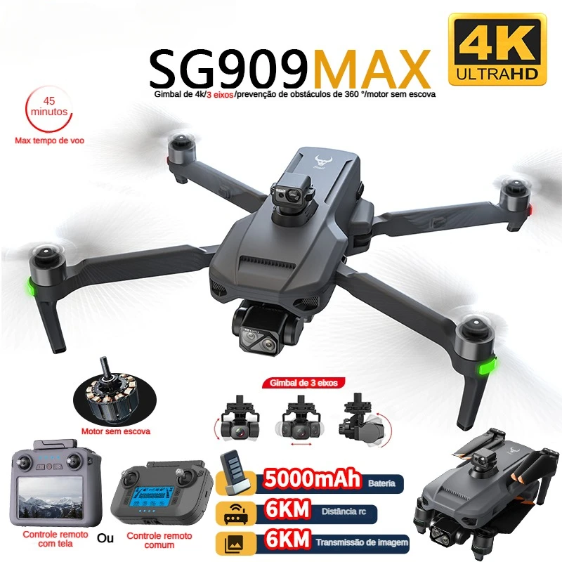 ZLL SG909 SG909MAX Professiona - đánh giá và giá Drone Camera 4K